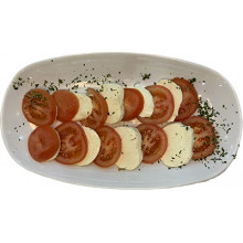 Tomaten - Mozzarella Salat