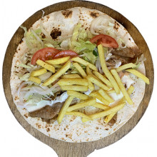 Gyros Kebab im Fladenbrot